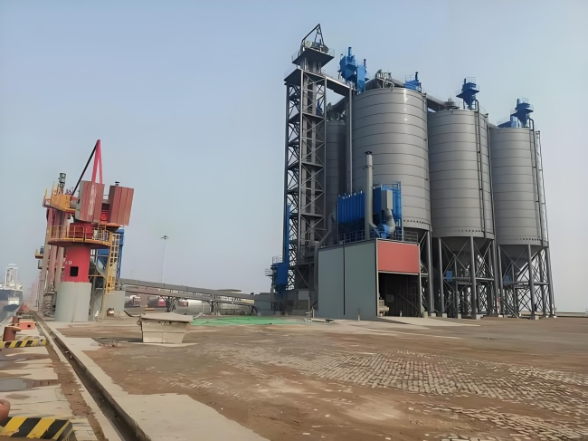 定安高架骨料仓
